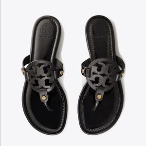 Tory Burch Black Miller Sandals